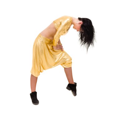 genç güzel dansçı poz