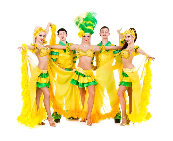 seksi karnaval dansçılar poz