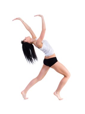 egzersiz fitness genç kadın