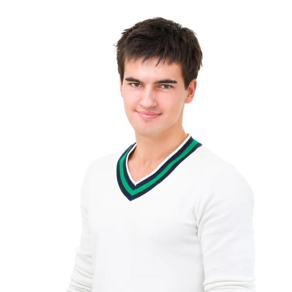 Handsome young man with a charming smile — Stock Photo, Image