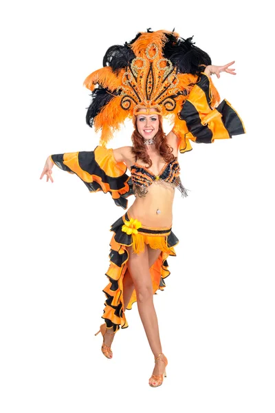 Karnaval dansçı kadın dans