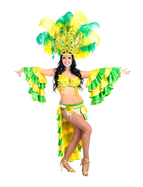 Karnaval dansçı kadın dans