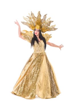 Karnaval dansçı kadın dans