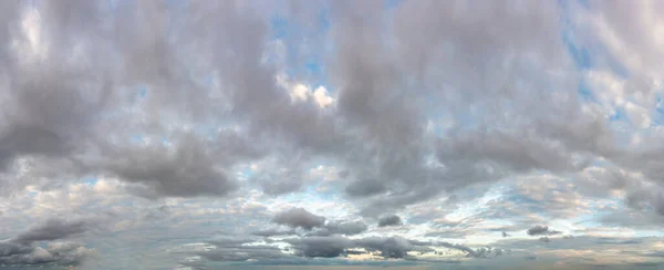 Fantastiche Nuvole Morbide Composizione Naturale Del Cielo Ampio Panorama — Foto Stock