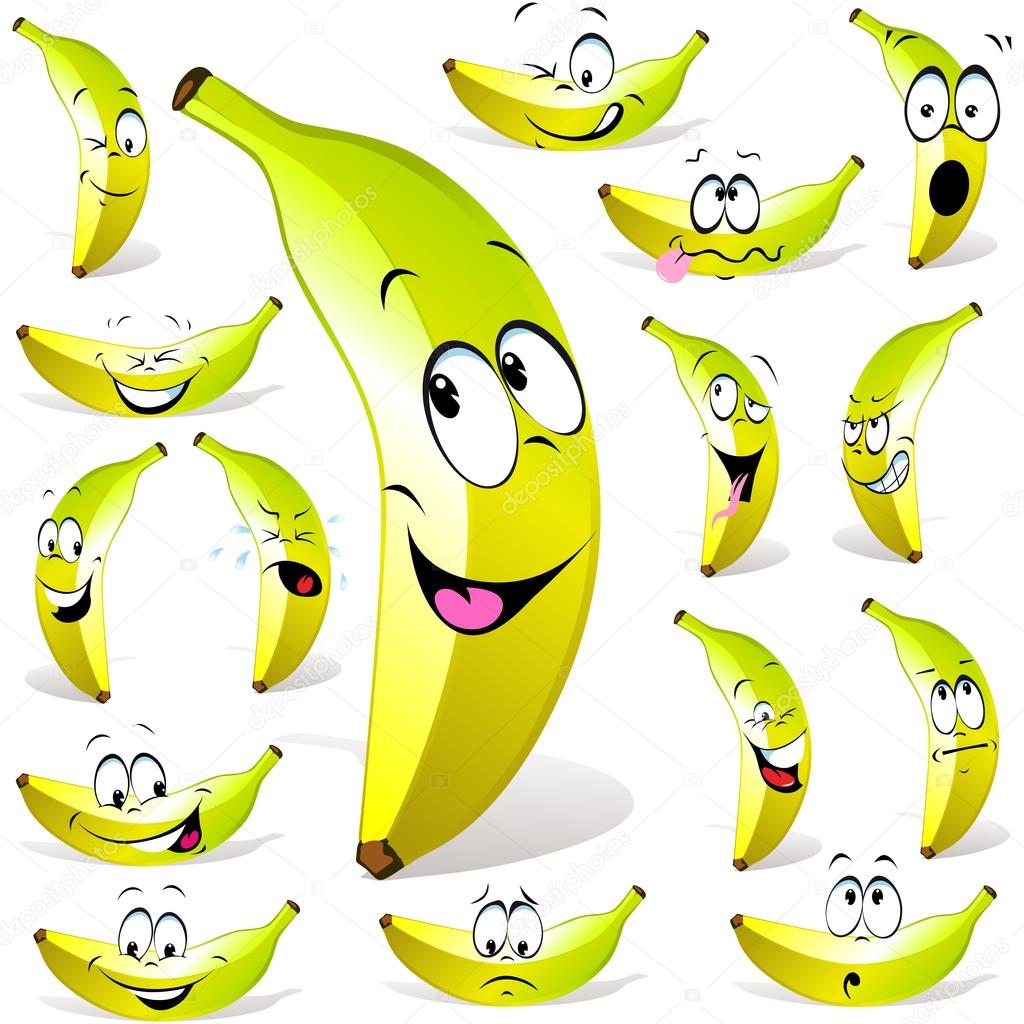 Banana cartoon