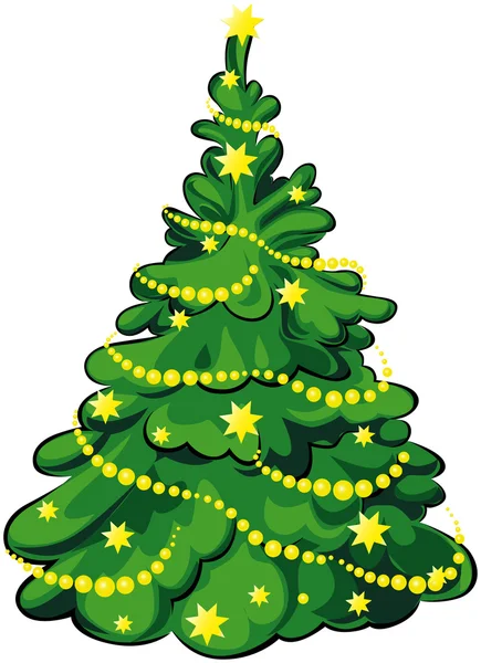 Árbol de Navidad — Vector de stock