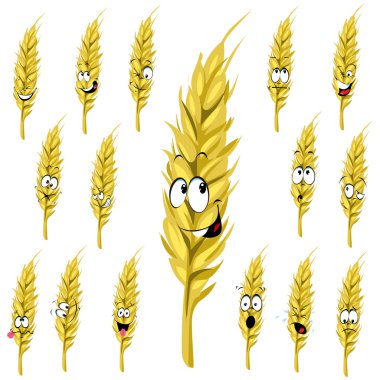buğday kulak karikatür