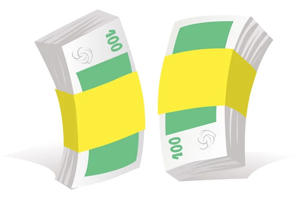 Paper money — Stock Vector