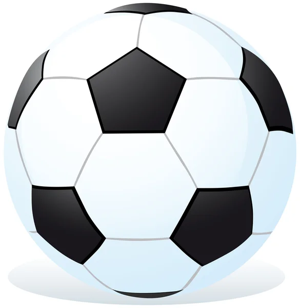 Cartoon Soccer Ball — Stock vektor