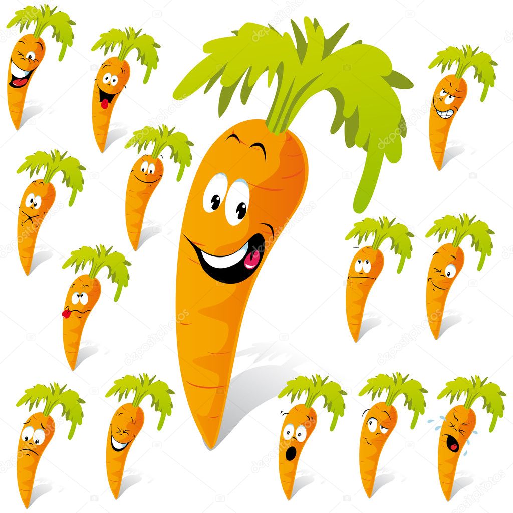Carrot cartoon