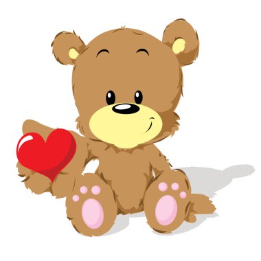 kalp Valentine bear