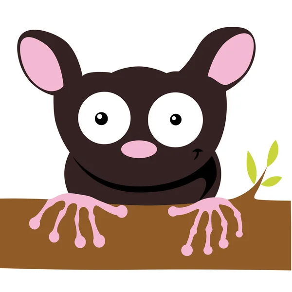 Tarsier - étrange animal — Image vectorielle