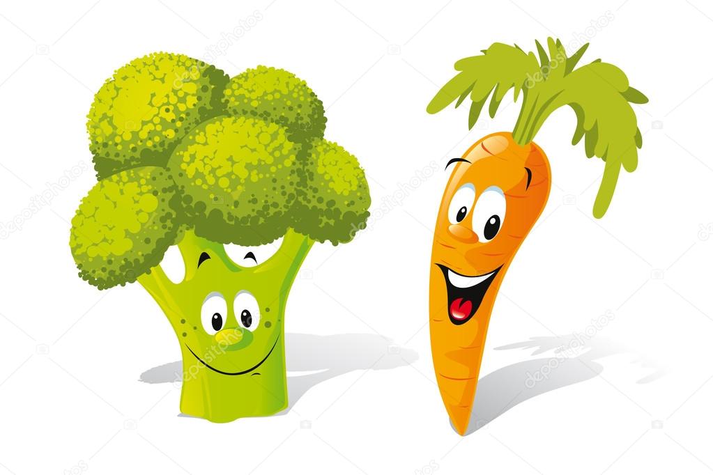 Broccoli and carrot
