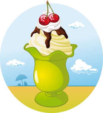 dondurma fincan - serinletici tatil