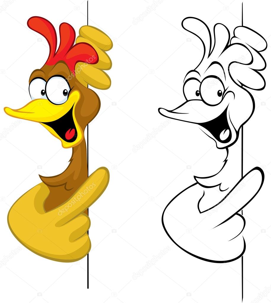 Happy Easter! Little chicken. Stock Vector by ©sivanova 100204250, image size:916x1024