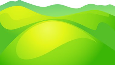 soyut yeşil çayır