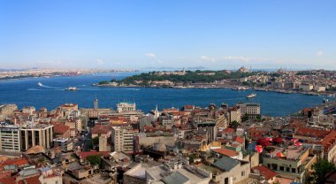 İstanbul Haliç panorama galata Kulesi, Türkiye