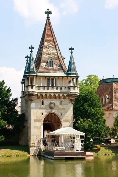 Laxenburg water kasteel, Neder-Oostenrijk — Stok fotoğraf