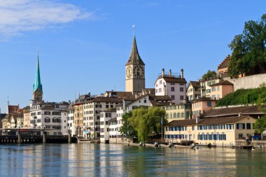 cityscape Zurich, İsviçre