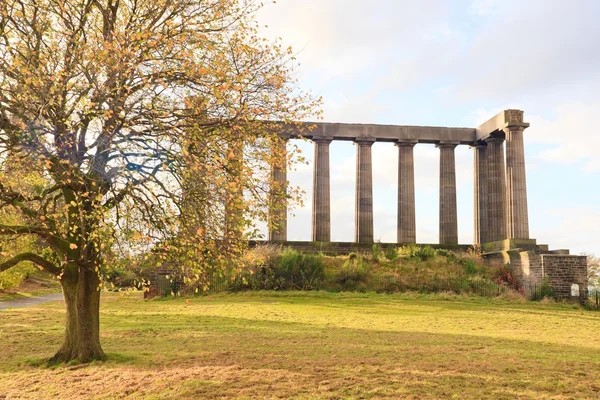 Calton hill, Edynburg, Szkocja — Zdjęcie stockowe