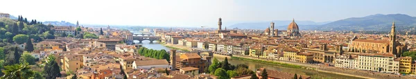 Pohled na panorama Florencie, Toskánsko, Itálie — Stock fotografie