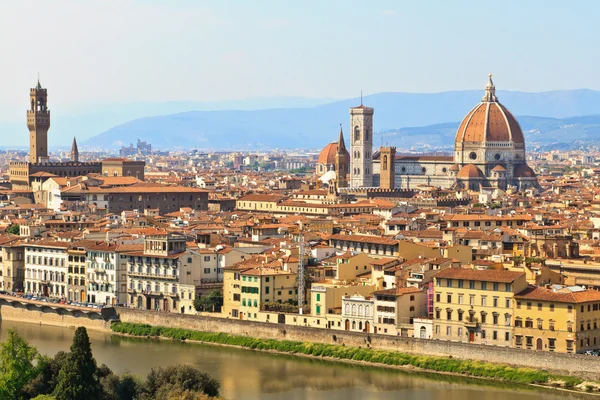 Vista de Florença, Firenze Toscana, Itália — Fotografia de Stock