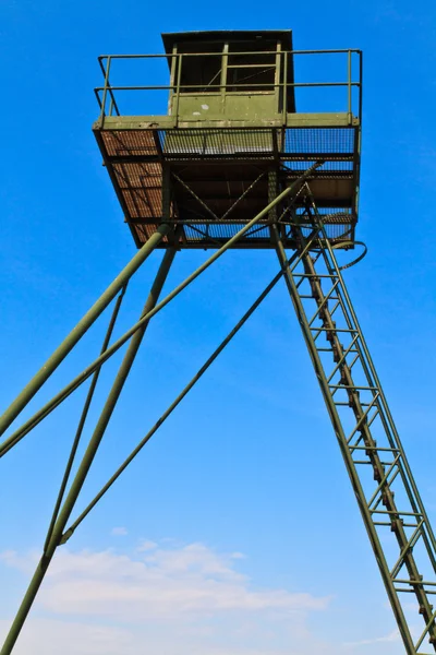 Torre de relógio de cortina de ferro — Fotografia de Stock