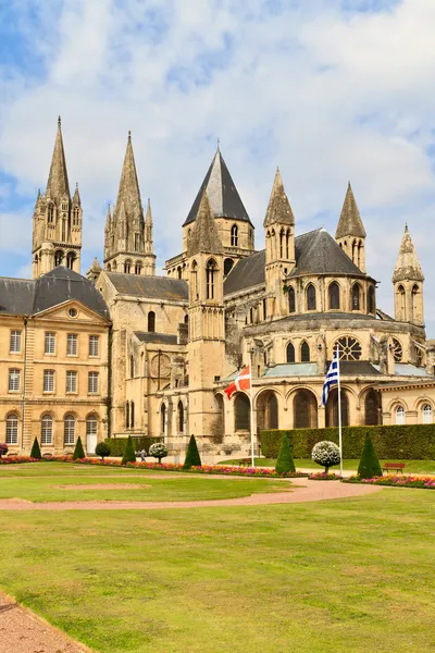 Caen (normandy, Fransa), abbaye aux hommes — Stok fotoğraf