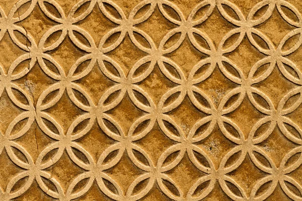 Moriska blommig väggdekoration, Spanien — Stockfoto