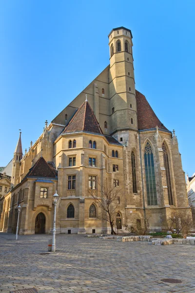 Kerk van de Franciscanen (minoritenkirche) - Wenen, Oostenrijk — Stockfoto