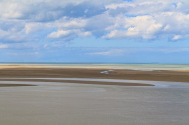 Mont saint michel manastırına, Normandiya, brittany, Fransa