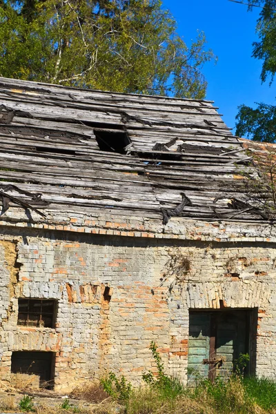 Abandoned old house details — Stock Photo, Image