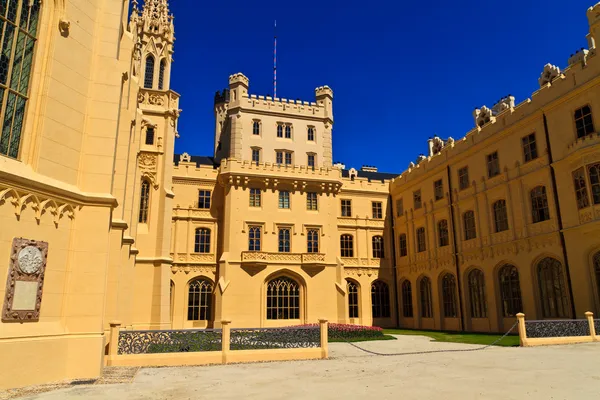 Lednice palace, Unesco World Heritage Site, Czech Republic — Stock Photo, Image