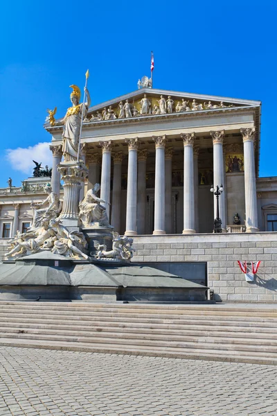 Viena - Edificio del Parlamento austriaco —  Fotos de Stock