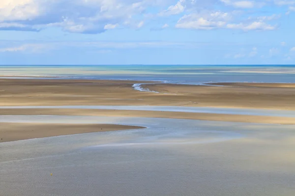 Mont Saint Michel Abbey, Normandy, Brittany, France — Stock Photo, Image