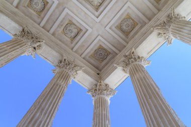 Roma Tapınağı, provence, nimes, Fransa