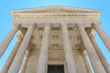 Roma Tapınağı, provence, nimes, Fransa