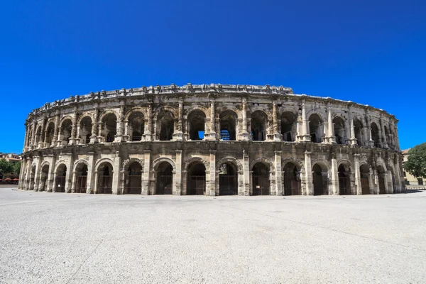 Římské amfiteátr v Nimes, Francie — Stock fotografie