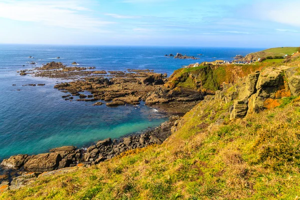 Ödla punkt, cornwall, Storbritannien — Stockfoto