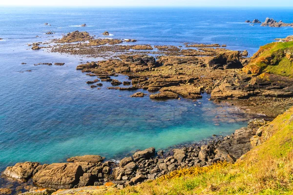 Ödla punkt, cornwall, Storbritannien — Stockfoto