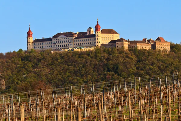 瓦豪修道院的 goettweig，奥地利 — 图库照片
