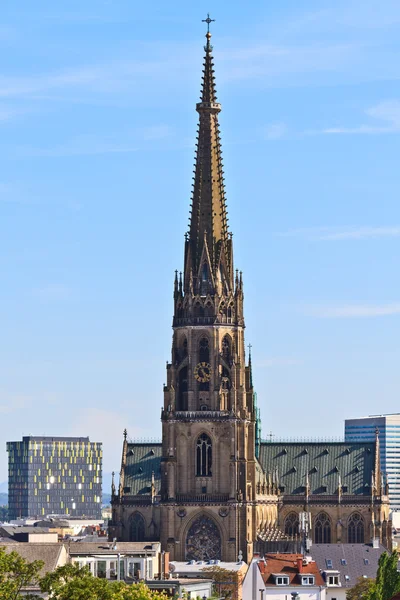 Linz - Neuer Dom (Mariendom) Nova catedral — Fotografia de Stock