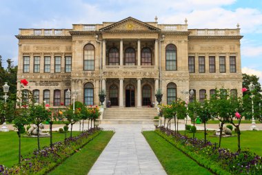 Dolmabahçe Sarayı giriş, istanbul, Türkiye