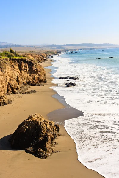 Costa da Califórnia perto de San Simeon — Fotografia de Stock