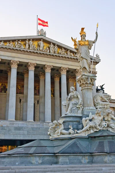 Austrian Parliament in Vienna — Stock Photo, Image