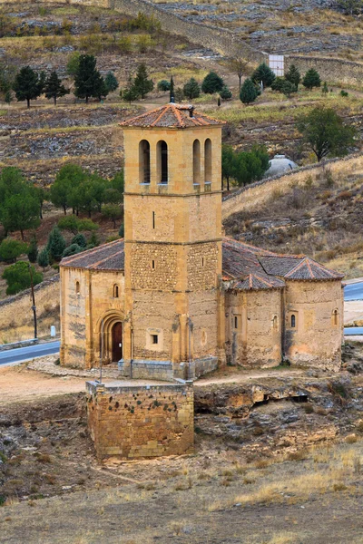 Iglesia de la vera cruz, segovia, Spanje — Stockfoto
