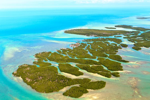 Luchtfoto van de Florida keys — Stockfoto