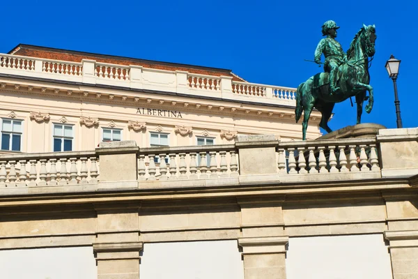 Vídeňská albertina palác — Stock fotografie