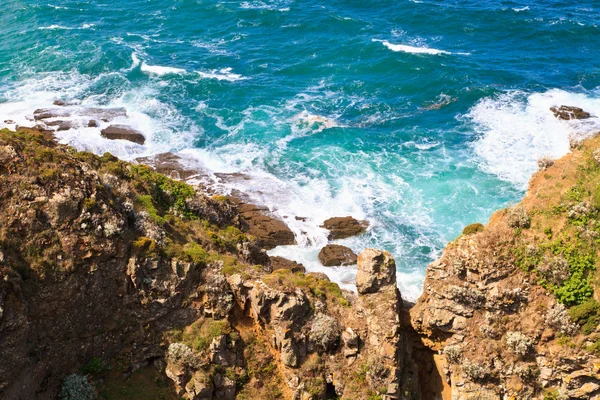 Costa atlántica francesa cerca de Cap Frehel — Foto de Stock