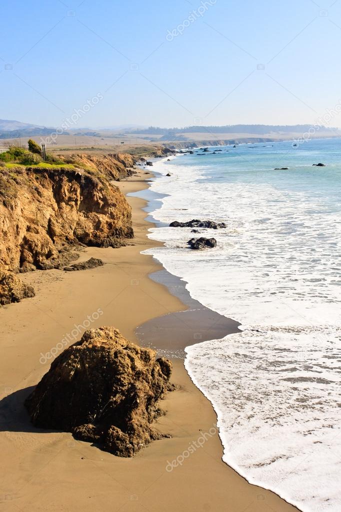 California Coast near San Simeon